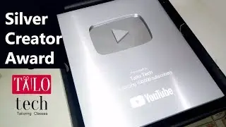 Youtube Silver Creator Award Received Tailo Tech Channel Tamil Thank You Subscribers