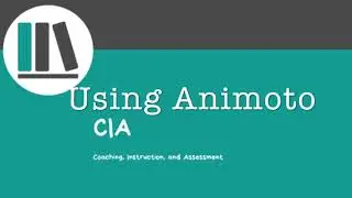 Animoto Tutorial