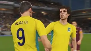 PES 2018 - Chelsea vs FC Barcelona - Gameplay (PS4 HD) [1080p60FPS]
