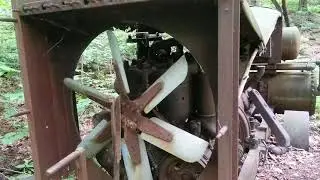 1920s Compressor Truck, Old Mechanics Shop, Mine Cart, Railgrade In Woods! ABANDONED Quarry PT.2!