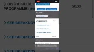Withdrawing $100 from A Distrokid account- Artist royalties Withdrawal dollar 💵
