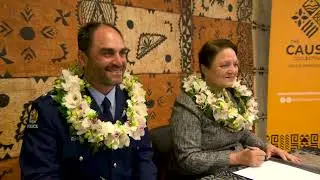 Partnership to address family violence signed between The Cause Collective and NZ Police.