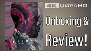Spiral (2021) 4K UHD Blu-ray Steelbook Unboxing & Review!