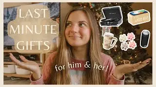 LAST MINUTE CHRISTMAS GIFT IDEAS | 45+ Amazon gifts for him & her!
