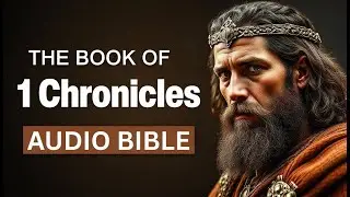 1 Chronicles Audio Bible with Text | Soothing Music & Voice | Jesus Avatar