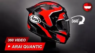 Arai Quantic Robotik Red - Showcase