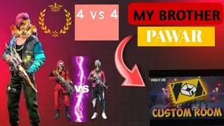 My brother pawar 4vs 4 Free fire .....#freefire #freefireshorts #costamroom 