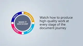 Produce high-quality work at every stage of the document journey | Document productivity software