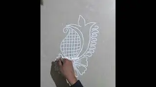 Deli simple rangoli designs short Video 