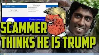 Scammer Thinks He is Donald Trump - Microsoft Tech Support Scam Baiting Episode #3
