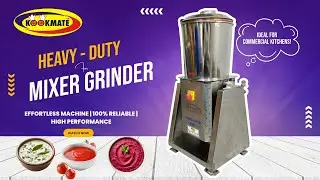 Tilting Heavy-duty Cutter Mixer Grinder Machine | Gravy Wet & Dry Grinding | Chutney | dry masala