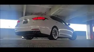 Genesis G80 5.0 exhaust (cutouts with xpipe) 