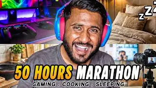 50 HOURS MARATHON STREAM | Gaming, Cooking, IRL, Sleep Stream
