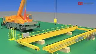 WEIHUA Double Girder Hoist Crane Installation