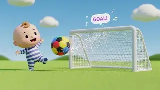 Little Baby Fun Play ⚽🎨 | Score Balls & Slider Education | 3D Cartoon for Children