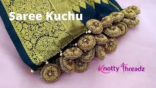 New Aari Work Saree Tassels | Grand Maggam Work Kuchu For Heavy Silk Sarees #aariwork #maggamwork