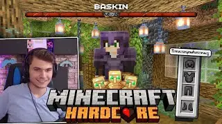 Yeraltı Mağara Base Yaptım, Baskınlı Totemler ve Netherite Set! | Minecraft Hardcore #8