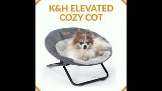 K&H Pet Products Cozy Cot Elevated Pet Bed #shorts