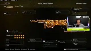 TEEPEE SHOWS HIS NEW STEN BUILD | BEST WARZONE LOADOUT