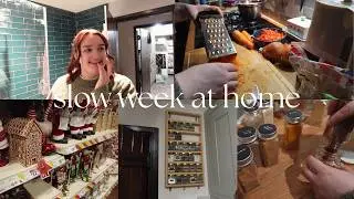SLOW HOME VLOG | Home Organisation, From-Scratch Cooking Chats + Christmas Decor Shopping