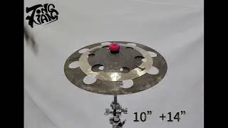 Tongxiang B20 Bronze T Series 10&rdquo;+14&rdquo;Ozone Clap Stack Cymbals Sound Demo