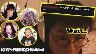 Streamer forgot his CAM is on... | ft. hJune, Sykkuno, Lily & more | Funny OTV & Friend Moments