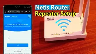 Настройка режима повторителя маршрутизатора Netis, конфигурация повторителя Netis WF2419E, настро...