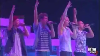 Big Time Rush . Confetti Falling Live From Los Angeles