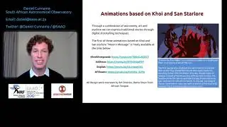 Daniel Cunnama - Inspiration and Engagement with Astronomy Through Khoi and San Starlore