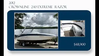 2012 Crownline 240 Extreme Razor Boat for Sale - Red Deer
