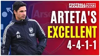 Manipulate Space in FM22! | Arteta's Excellent NEW Tactics | fm22 tactics | Football Manager 2022