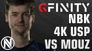 CSGO NBK 4k USP vs MOUZ GFINITY SPRING MASTERS I - ENVYUS BEST MOMENTS #15