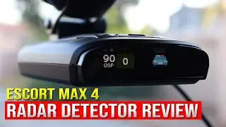 Escort MAX 4 Review Advanced Radar Detector with Long-Range Alerts & Smart Filtering