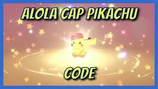 Alola Cap Pikachu Code! (Limited Time) | Pok&eacute;mon Sword and Shield