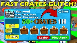 CRATES GLITCH in Toilet Tower Defense! How to Get Turkey Crates FAST in Toilet Tower Defense #roblox