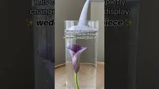 DIY Flower floating candle centrepiece