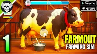 Farmout - Farming Sim - Gameplay ( Android, iOS ) Part - 1