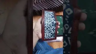Leather universal wallet #manufacturing  oder now dm short video