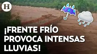 &iexcl;Frente Fr&iacute;o 16 golpea Veracruz! Intensas inundaciones causan estragos al sur de la regi&oacute;n