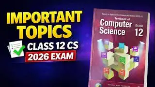 FBISE Class 12 Computer Science Guess Paper 2026 | All Important Topics of 8 Chapters Annual Exam