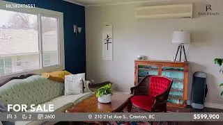 Live and work from home in Creston, BC!