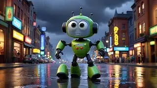 The Robot Who Danced in the Rain 🤖🌧 | Fun Nursery Rhyme for Kids