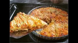اكلة سريعة للعشاء رووعة صحية ولذيذة جدا وبمكونات اقتصادية ممم😀😍😉