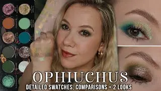 Terra Moons Ophiuchus Palette | Detailed swatches, comparisons & 2 looks