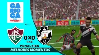 QUARTA-DE-FINAL: VASCO DERROTA O FLUMINENSE E AVANÇA PRA SEMI-FINAL 