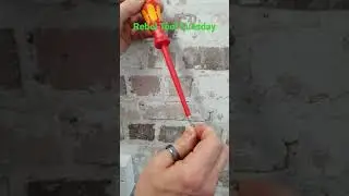 Wera Kraftform VDE Slotted Screwdriver #shorts #BeAToolRebel #Wera