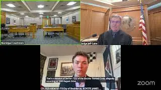 Thursday, NOVEMBER 6, 2025 Boulder Municipal Court Session