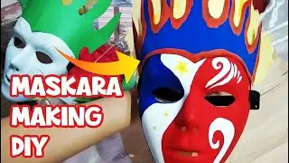 DIY Maskara with Paper Feathers for Maskara Festival of Bacolod | Project in MAPEH - SLHS QC