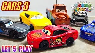 Fun Play with Disney Pixar Cars 3 Toys #toys #toysforkids 
