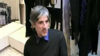 HOY MODA El dise&ntilde;ador Josep Abril con Anna Mediavilla de Hoy Moda 1&ordm; part.